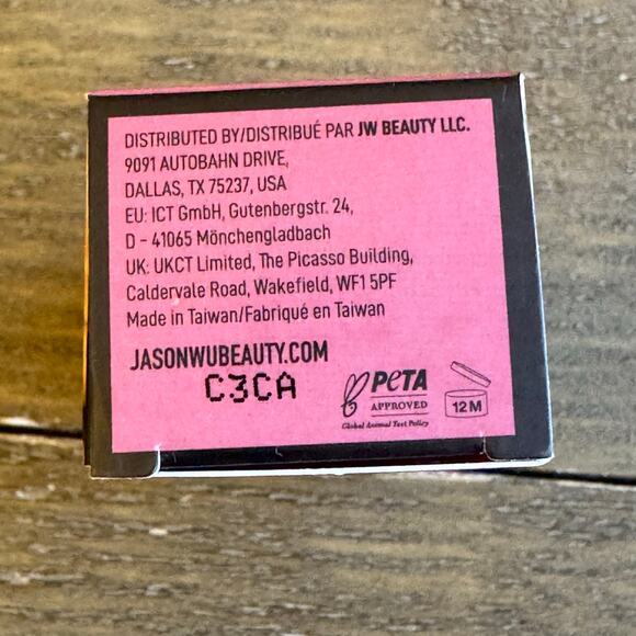 Jason Wu Hot Fluff Matte Lipstick 3 in 1 Lipstick Blush Eye Strawberries & Cream - Picture 8 of 8